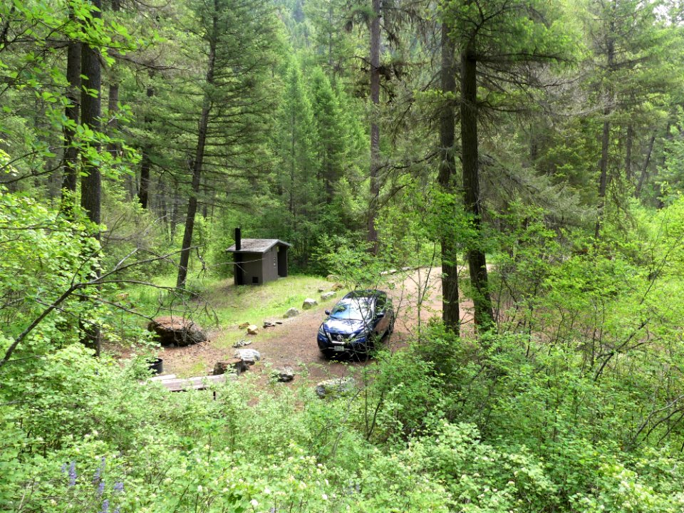 Colville NF - 10-mile campground from trailhead - June 2020 - Sharleen Puckett