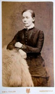 undated CDV by Emil Vieler of Huddersfield