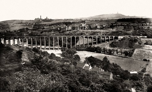 undated photograph of Lockwood Viaduct