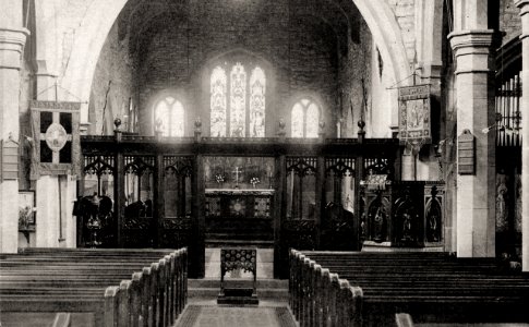 undated photograph of St. Bartholomew, Meltham photo