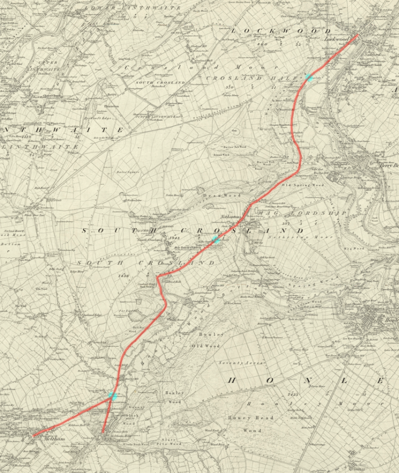 Lockwood and Meltham Turnpike of 1818