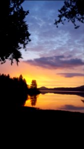 20200224 Olympic LakeQuinaultSunset USFS photo.
