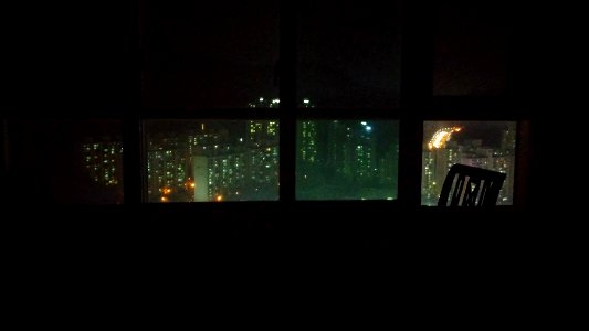 Trump World Centum night