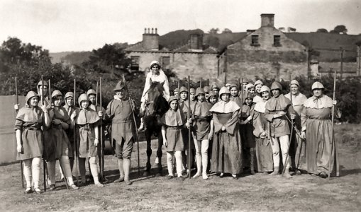 1933 photograph of New Mill Pageant