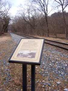 Railroads, NPS Wayside on Virginius Island