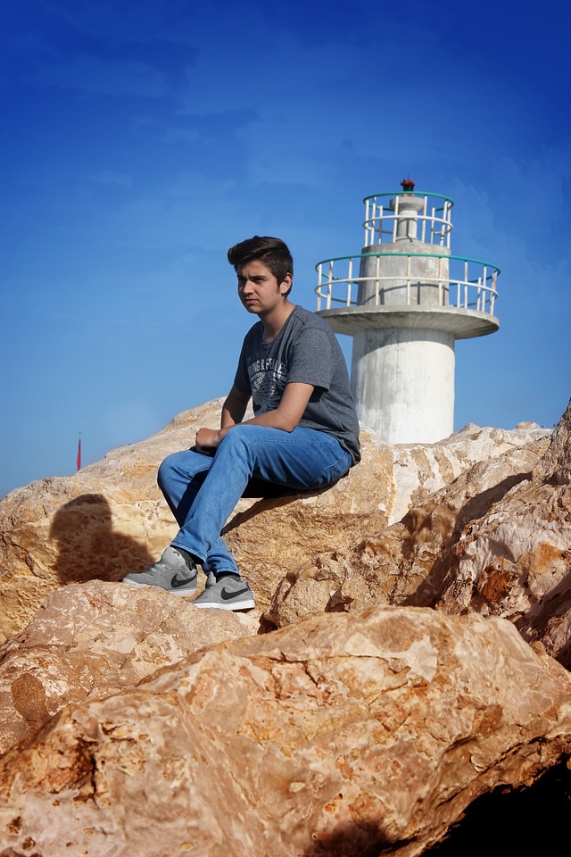 Fashion the stones are lighthouse
