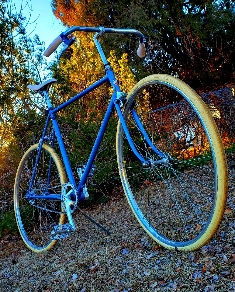 NEW PEDALS, NEW BARS, NEW SEATPOST