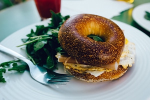 Egg sandwich snack photo