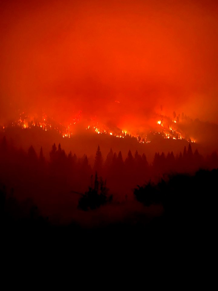 Slater/Devil Fires, Galice Wildland Fire Module burning operations on September 13, 2020