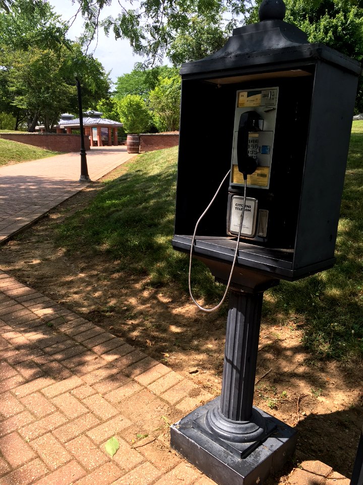 Ye Olde Payphone, at the HFNHP Visitor Center