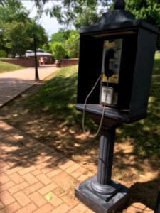 Ye Olde Payphone, at the HFNHP Visitor Center