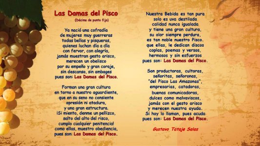 Las Damas del Pisco - Perú