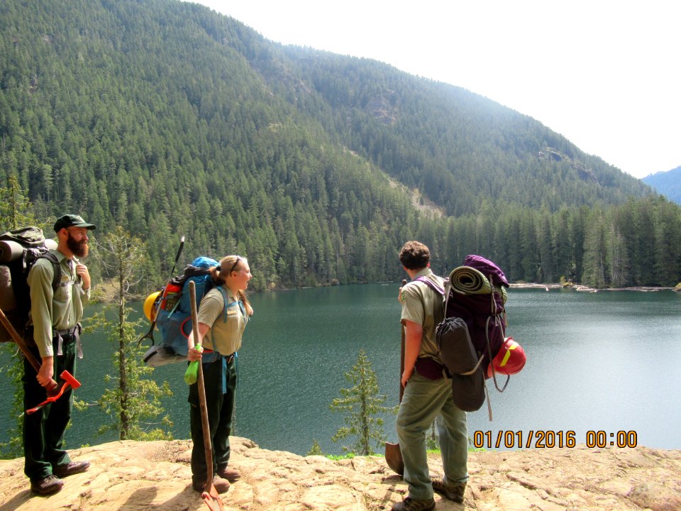 Lena Lake May 2017 USFS work party