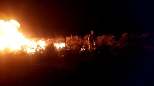 Brattain Fire, Drip Torch Operator