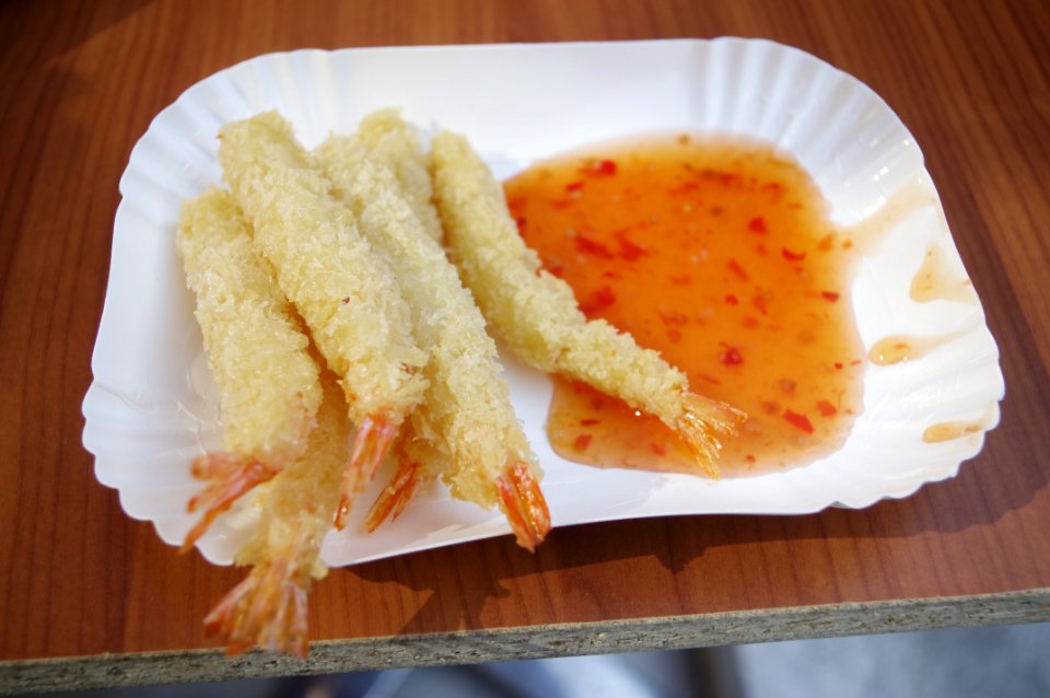 Gamberi Vietnamiti con salsa agrodolce (expo)