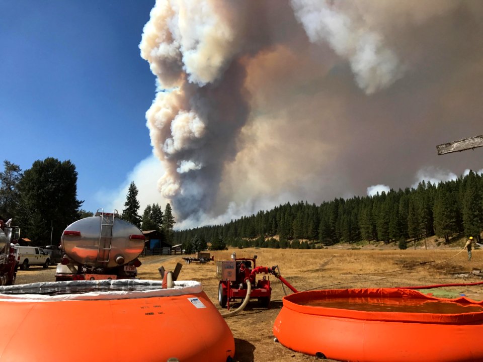 Water for Jolly Mountain Fire