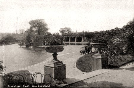 1904 postcard of Greenhead Park