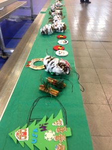 First Capitol Christmas Tree ornament making event in Sweet Home on January 20, 2018 12