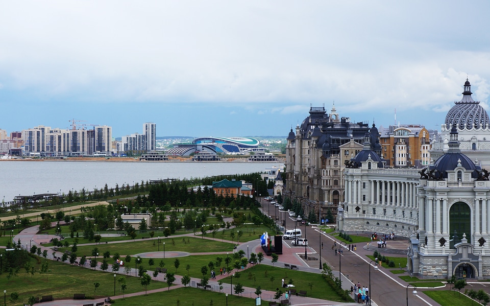 Tatarstan sky architecture
