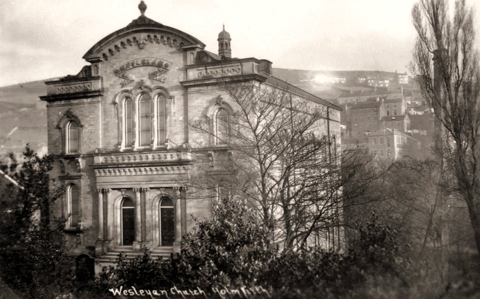 undated photograph Wesleyan Church, Holmfirth
