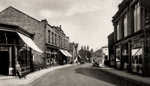 undated photograph of Town End, Golcar