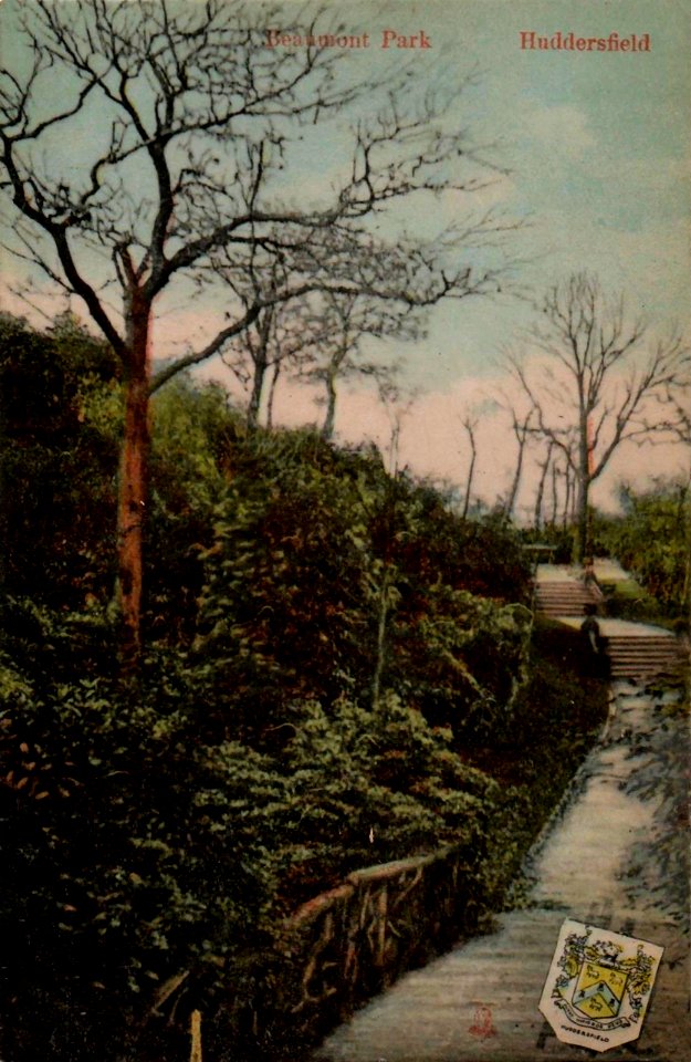 1907 postcard of Beaumont Park
