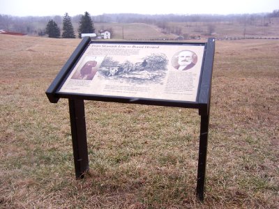 From Skirmish Line to Burial Ground, NPS Wayside at SHR-N