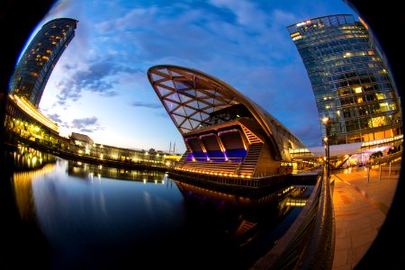 Crossrail Place in Canary Wharf