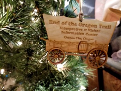 Ornament on tree photo