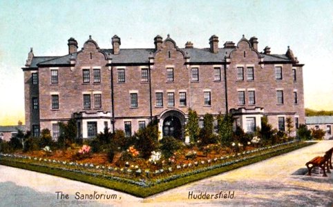 1911 postcard of The Sanatorium, Huddersfield