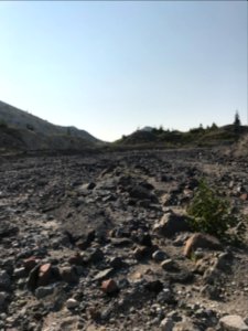 20180809 Stream bed from Mount St. Helens crater to Spirit Lake by Duane Bishop photo