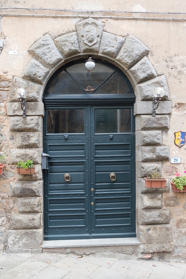 House entrance front door input range