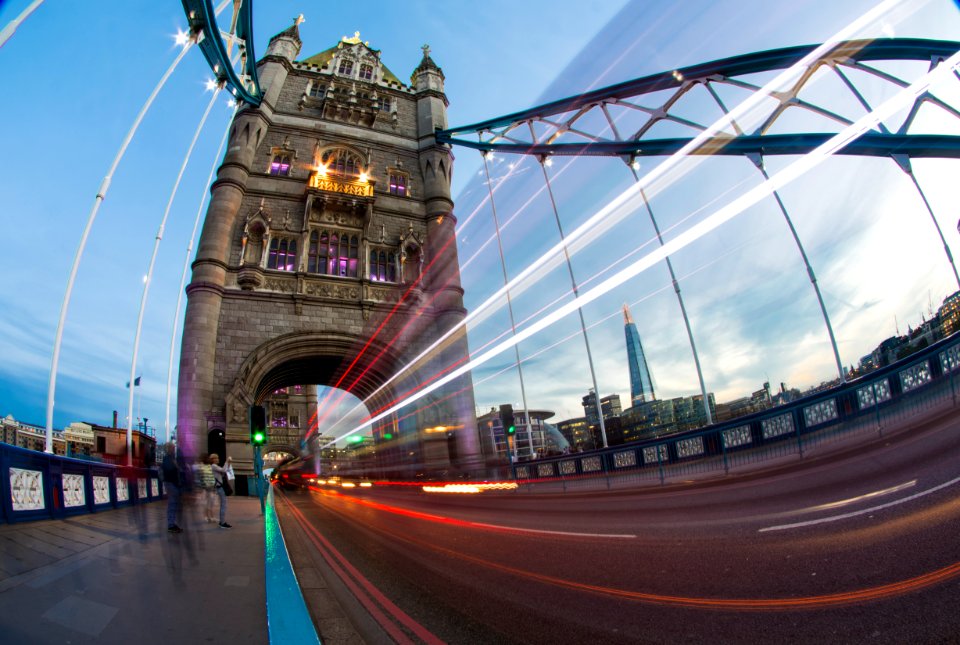Whosssh at Tower Bridge, London