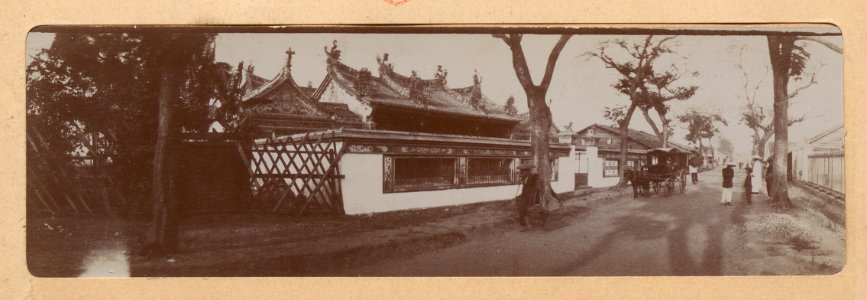 CHOLON 1902 - Hà Chương Hội Quán của người Phước Kiến trên đường Cây Mai (nay là Chùa Ông Hược, số 802 Nguyễn Trãi, phường 14, quận 5)