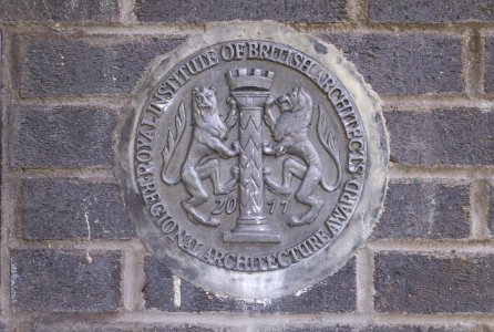 Apollo Pavilion - sign riba