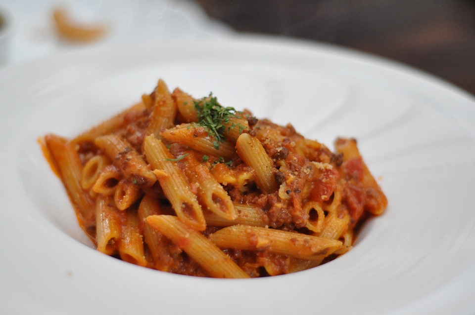 Noodles pasta gourmet
