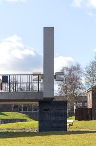 Apollo Pavilion - north wall