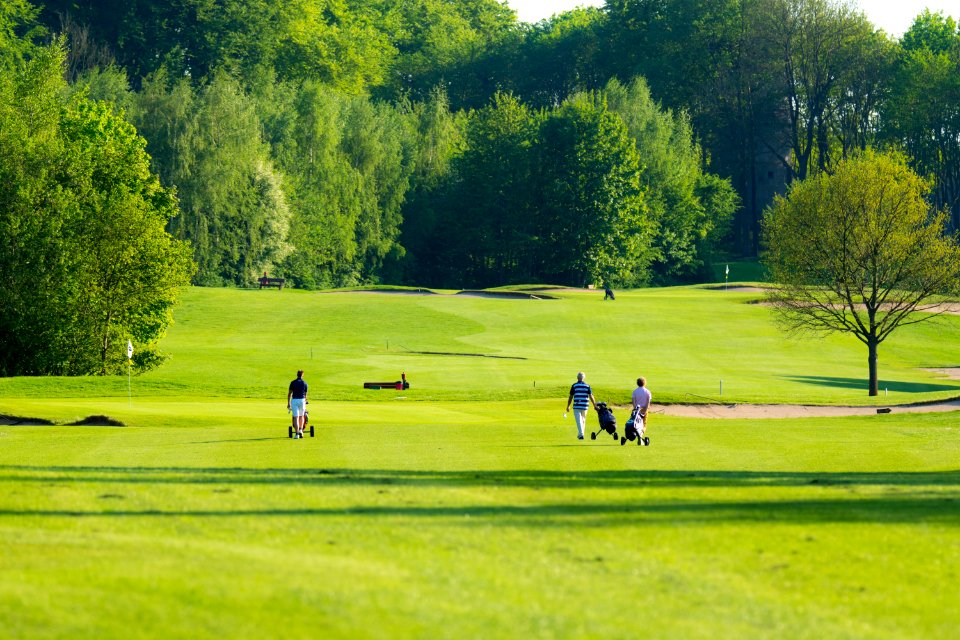3 Golfer Bahn 9