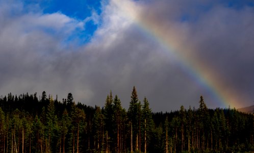 20190924-MountHood-CMR-0126a A rainbow in Mount Hood National Forest, Oregon. (USDA Forest Service photo by Cecilio Ricardo) photo