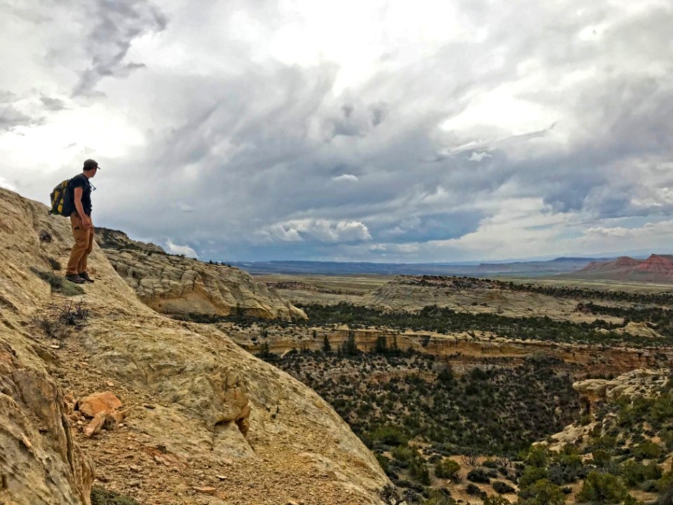 Hiker - Alkali Creek WSA