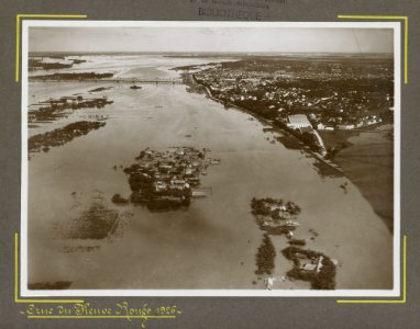 HANOI - Crue du fleuve Rouge 1926 - Lũ sông Hồng năm 1926