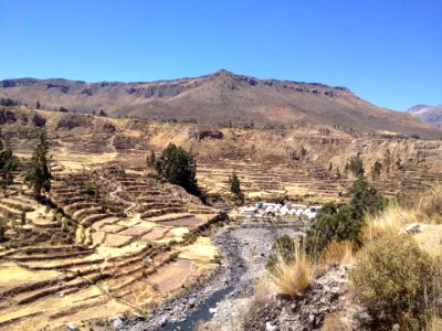 Río Colca, Arequipa, Perú