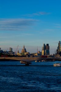 St. Paul's Cathedral seen from Waterloo, London