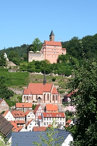Hirschhorn neckar castle