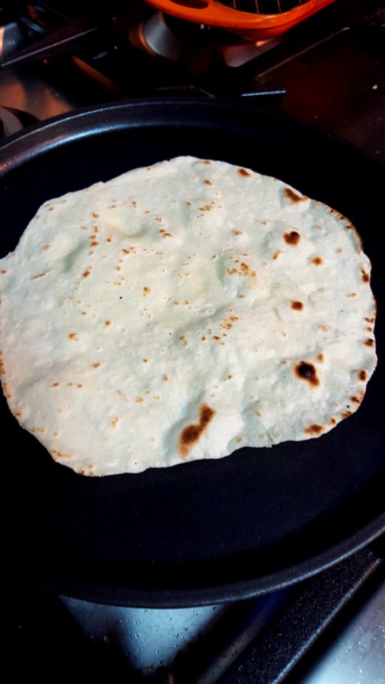 Day 40 homemade tortillas.