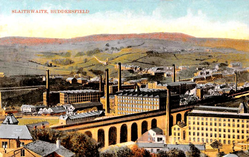 undated postcard of Slaithwaite