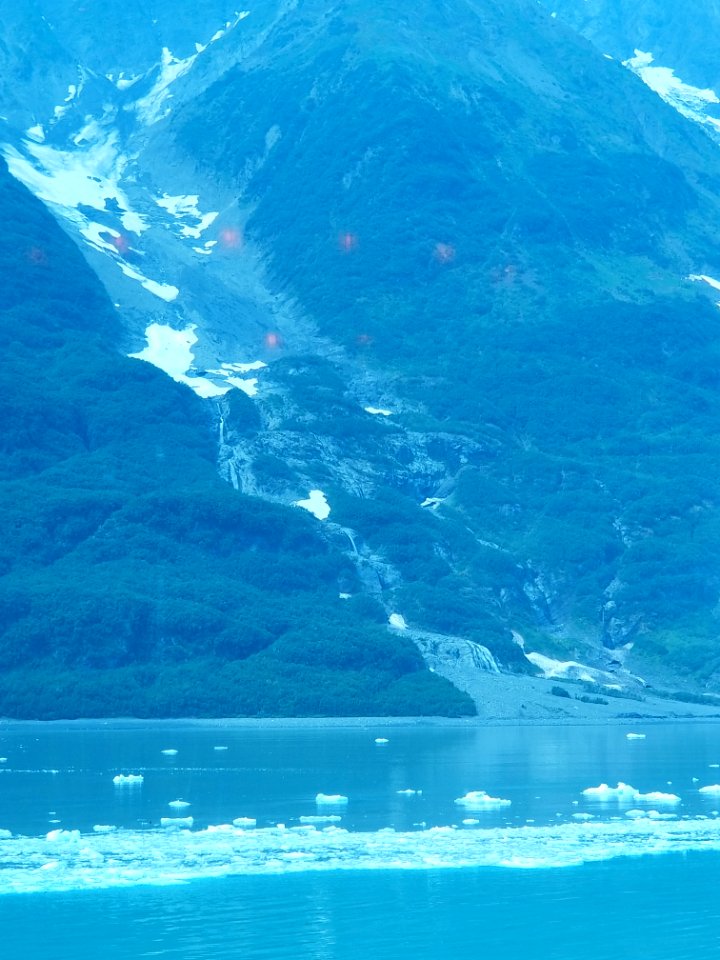 leaving the glacier
