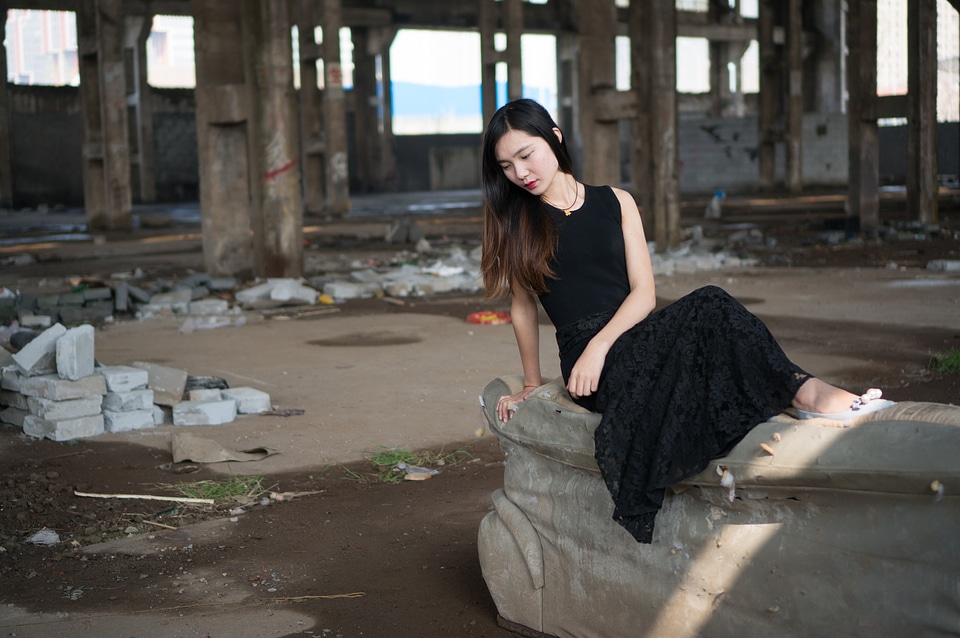 Model portrait photography