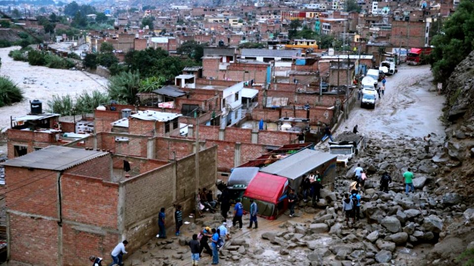 2016, Huayco en Chosica, Lima Perú