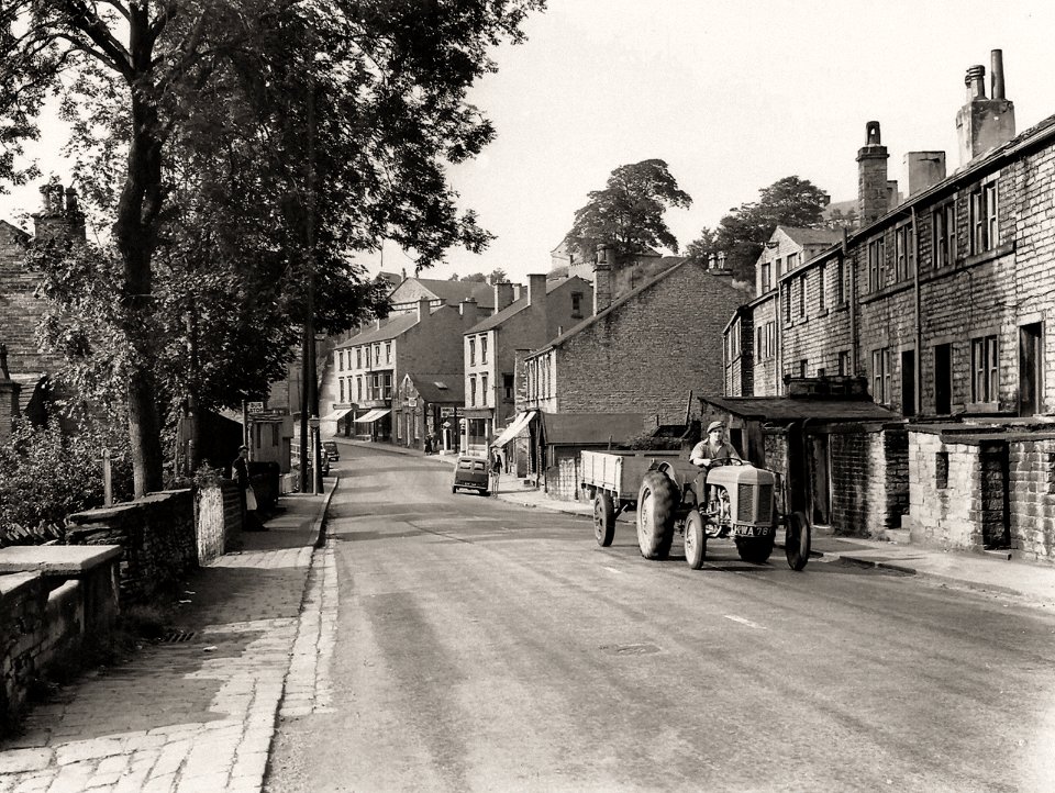 undated photograph of North Road, Kirkburton [2]